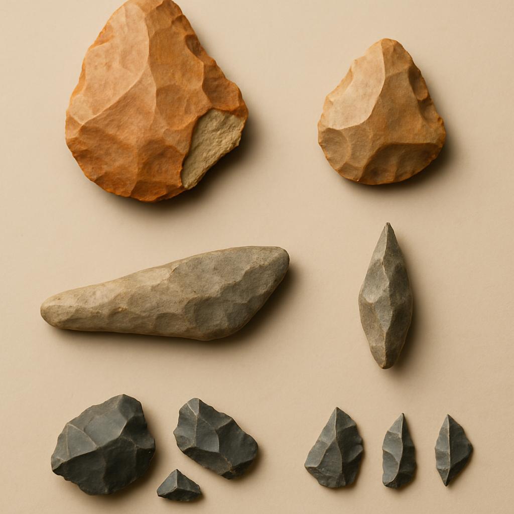 Stone tool recycling
