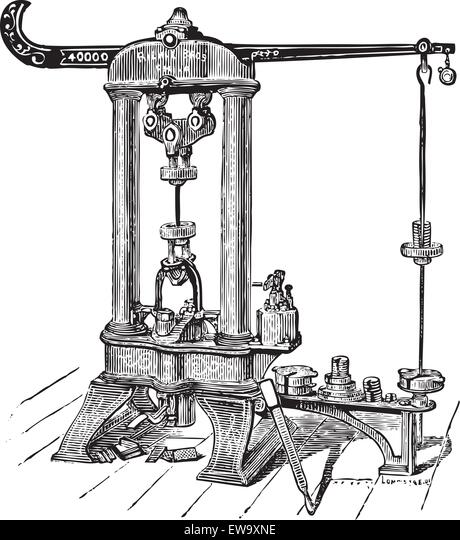 Historical materials testing apparatus